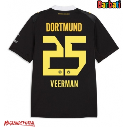 Borussia Dortmund Joey Veerman #25 Tricou Fotbal Replică 2026-27 Barbati Deplasare Borussia Dortmund Joey Veerman #25 Tricou Fotbal Replică 2026-27 Barbati Deplasare